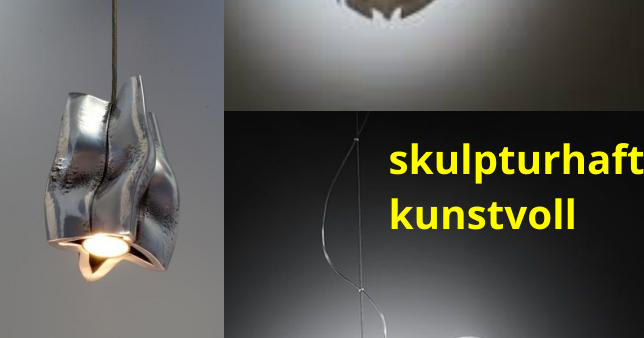 skulpturhaft kunstvoll